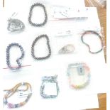 Selection of Gemporia gemstone bracelets, 2 with COAs