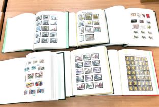 Selection of 6 stamp albums to include 1975 turner, ducks, birds etc