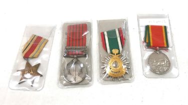 Selection of general service medals to include India, Africa and WW2