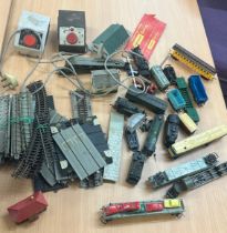Large selection of train items to include engines, track, accessories etc - A/F