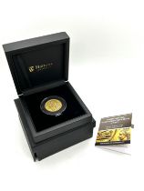 Cased Hattons 22ct Queen Victoria 1887 gold double sovereign