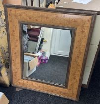 Vintage wall hanging mirror measures approx