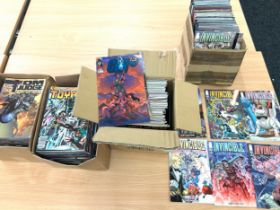 Large selection of a variety of comics to include Tom Judge, Toy Boy etc approx 300+ comics