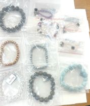 Selection of Gemporia gemstone bracelets