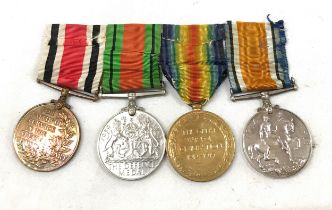 Selection of military medals to include WW1 and 2 - Pt H Nixon