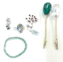 Selection of Gemporia gemstone jewellery and a set of clasp helpers