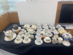 Large selection of part tea services