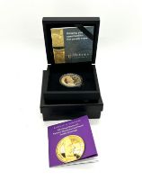 Cased Hattons 22ct 2023 King Charles III greatest monarchs gold double sovereign