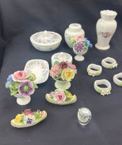 Selection of miscellaneous includes Flower pots, Wedgwood etc