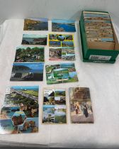 Selection of vintage post cards to include post cards dating back to the 1920's