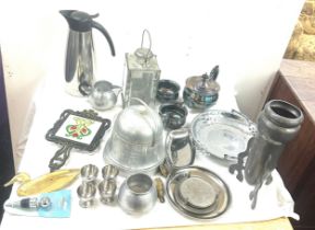 Selection of metalware to include EPNS etc