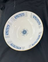 Vintage Coalport Revelery three legged centre bowl 4 inches tall 10 inches diameter, Vintage