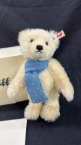 Steiff Swarovski 664397 Teddy Bear Casper Winter Bear Danbury Mint Limited 3000 missing snow flake