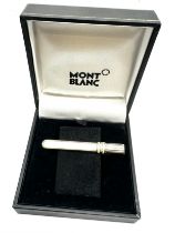 original Boxed Mont blanc tie clip