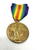 WW1 Victory medal to 17367 pte. f.bass suffolk reg