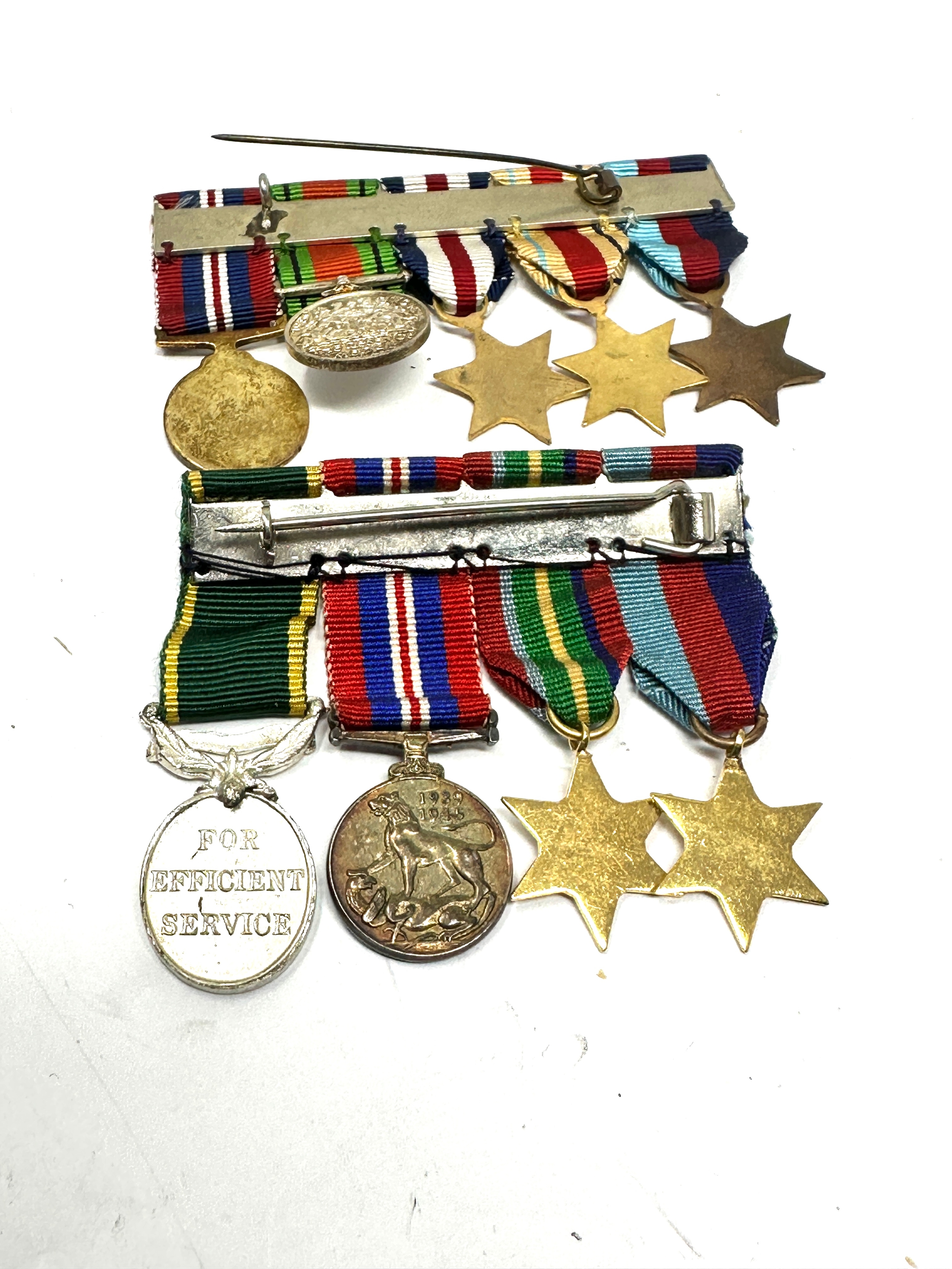 2 miniature medals groups - Image 4 of 4