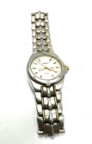 TISSOT PR200 Gents Two Tone Stainless Steel Quartz Wristwatch Working