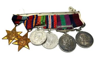 WW.2 - ER.II Mounted R.A.F Long Service Medal Group. Inc. Burma Star - G.S.M Malaya to 575758 sen