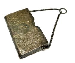 Antique silver ladies bible holder / cover