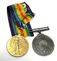 ww1 medal pair to 14214 D.A W.H.SMITH D.H.R.N.R