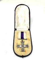 WW.1 Era Cased Military Cross Medal Un-Named As Issued