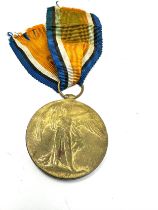 K.I.A ww1 medal to 241800 pte h dyson w.rid.r Duke of Wellington's (West Riding Regiment) 2nd/5th