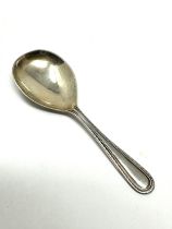 silver tea caddy spoon birmingham silver hallmarks