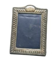 Vintage silver picture frame measures approx 20cm by 14cm