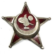 Ottoman empire Iron crescent star of Gallipoli makers BB & Co