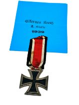 ww2 German iron cross 2nd class no ring stamp