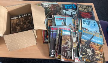 Large selection of WWII magazines