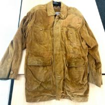 Vintage mens suede jacket size large