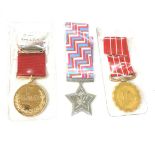 Oman medals Army Long service 15th anniversary medal and 25th anniversary medal