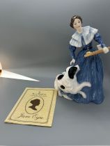 Royal Doulton lady figure ' The Romance of Literature Literary Heroines Jane Eyre' with original box