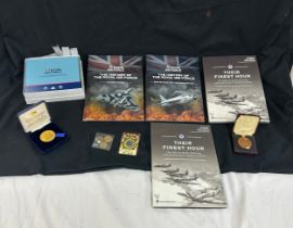 Large selection of assorted Royal Air force coins