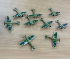 Selection of Matchbox die cast aeroplanes