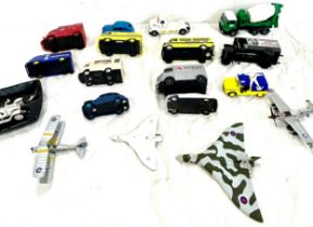 Selection of vintage Corgi / Dinky vehicles