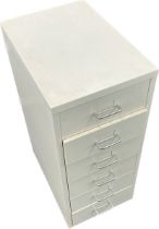 6 Drawer filing cabinet measures 26 inches tall 16 inches depth 11 inches wide