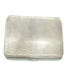 Silver cigarette case 173grams