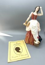 Royal Doulton lady figure ' The Romance of Literature Literary Heroines Tess of the D'urbevilles'
