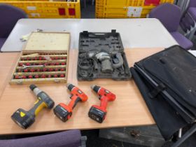 Large selection of assorted tools and power tools, untested