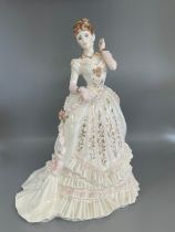 Royal Worcester 1996 Figurine CW347 Jewel In The Crown Limited Edition