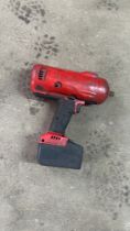 Snap on half inch impact gun battery operated in working order