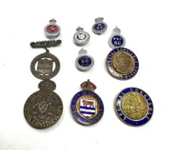 10 vintage police special constabulary badges