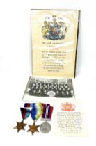 ww2 royal navy casualty medal group inc casualty note -scroll medals & photo to phillip robert