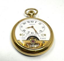 Hebdomas 8 day pocket watch the watch is ticking