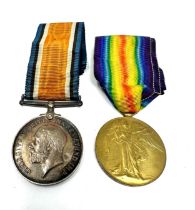 ww1 medal pair to w.s.a 1329 j.wood skr r.n.r