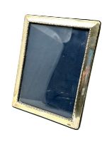 Vintage silver picture frame measures approx 24cm by 18cm