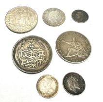 selection of silver coins