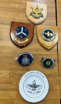 Selection of Royal Air Force memorabilia to include ' The Burma Star ASSOC' badge and the ' Squadron